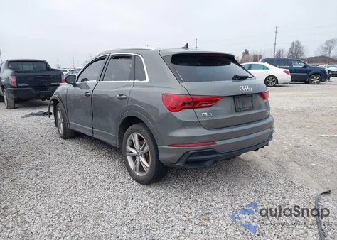 2021 Audi Q3 Premium 45 Tfsi S Line Quattro Tiptronic из США, поврежденный, VIN WA1DECF30M1033564